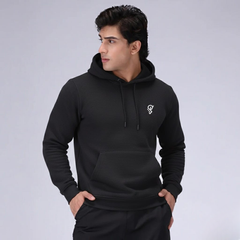 Premium Winter Hoodie - Black