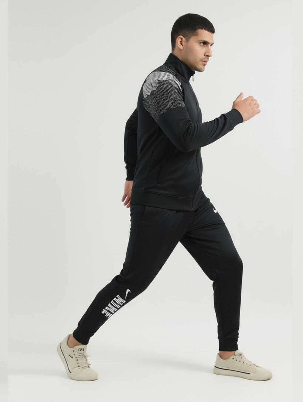 Nik Man's Track Suit - Black