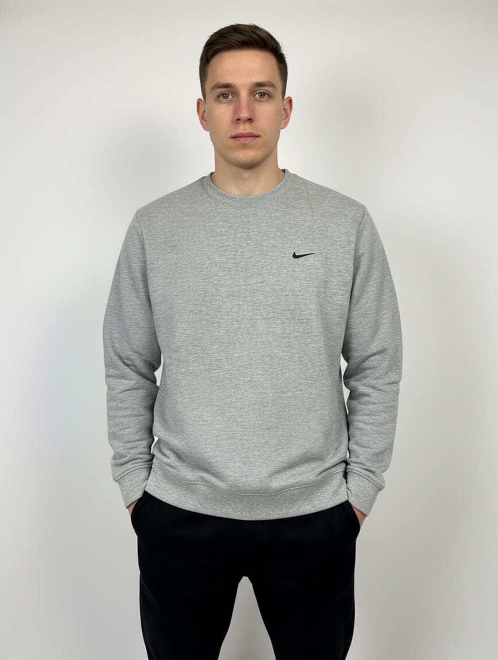Premium Nik Sweatshirt - Grey