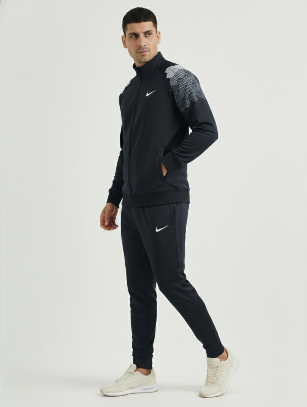 Nik Man's Track Suit - Black