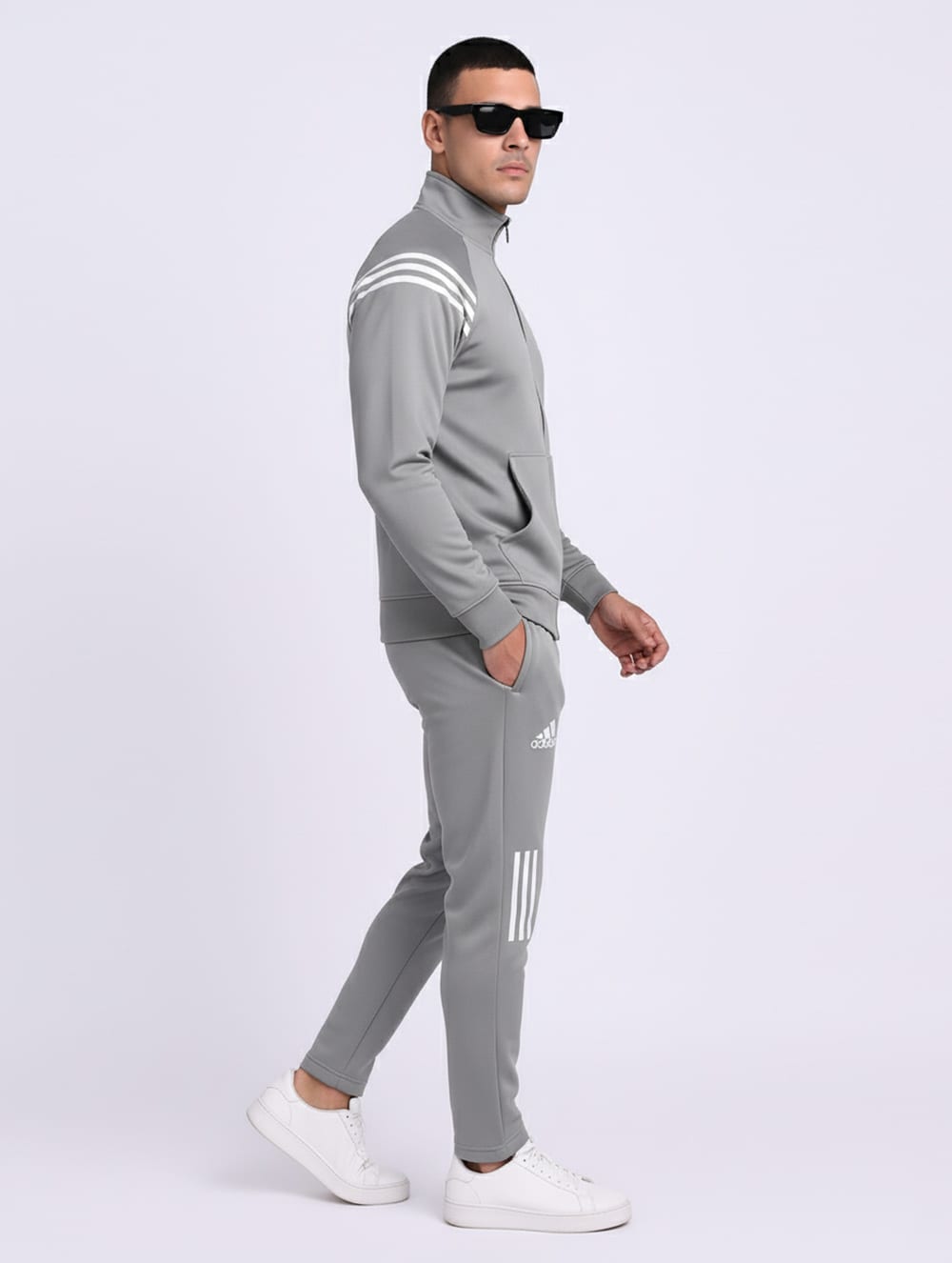 Adi Man's Track Suit - Grey