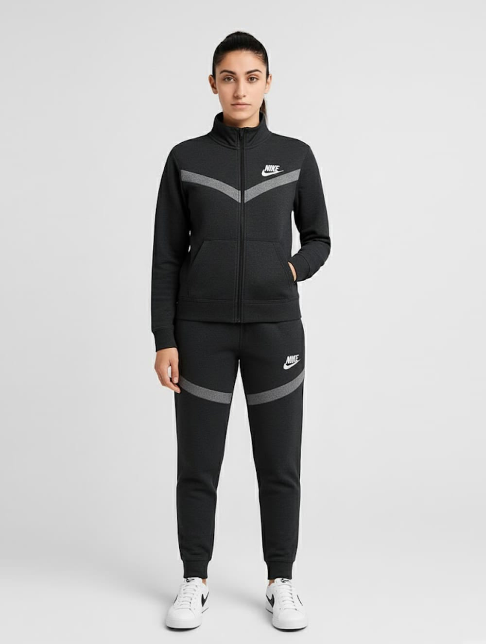 Nik Woman's Track Suit - Black