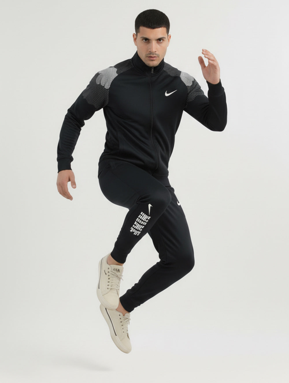 Nik Man's Track Suit - Black