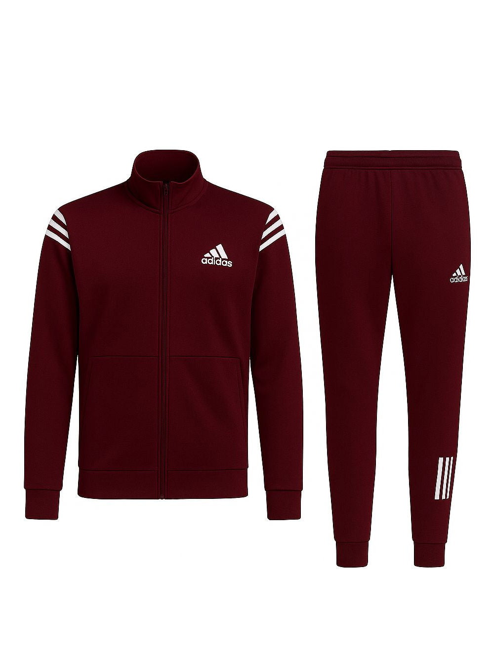 Adi Man's Track Suit - Maroon