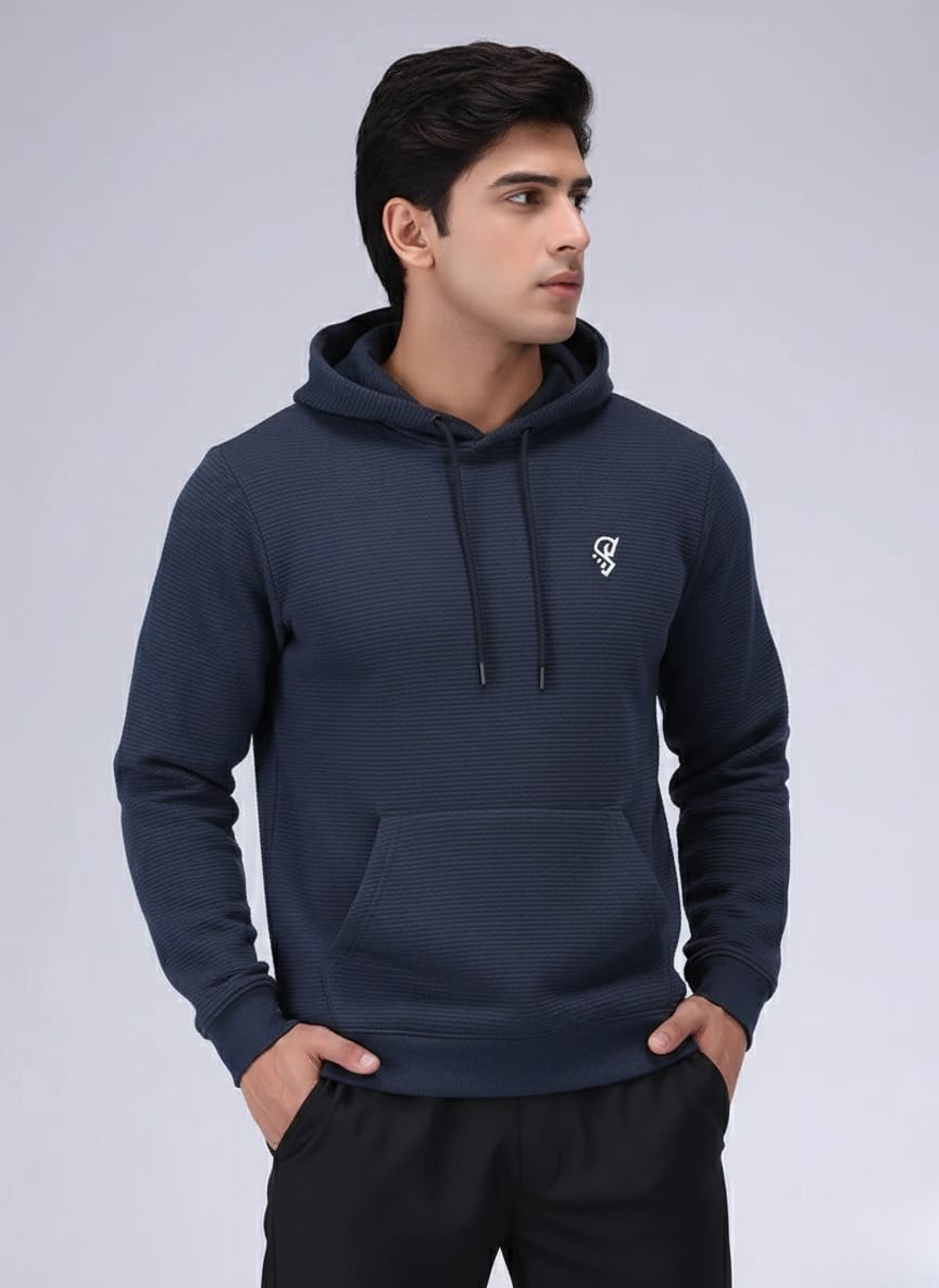 Premium Winter Hoodie - Blue